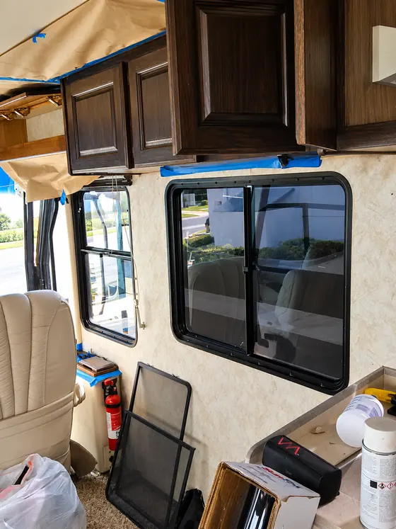 Motorhome interior