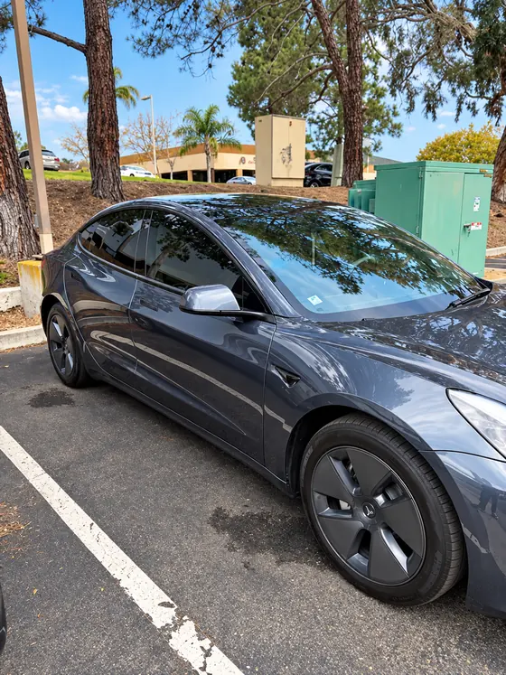 Tesla, full tint
