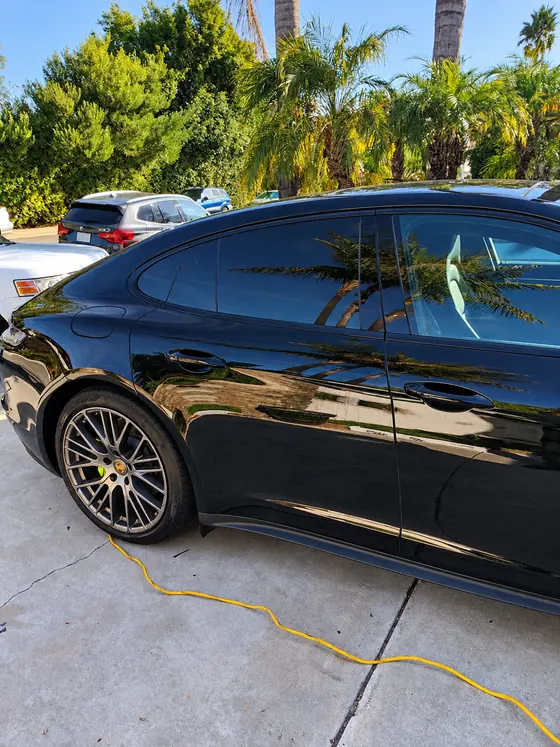 Black Porsche